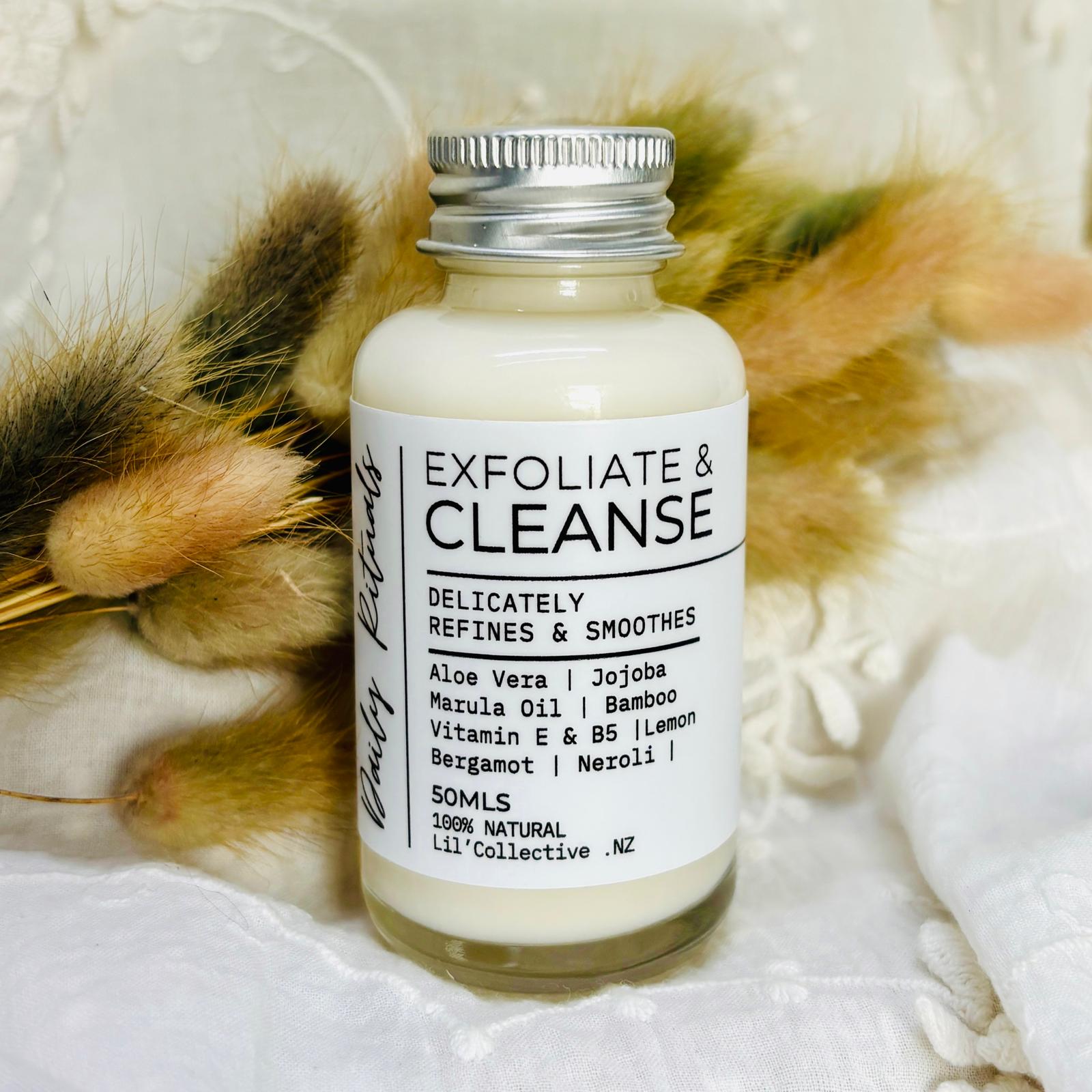 Exfoliate and Cleanse